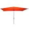Pure Garden 10 Rectangular Patio Umbrella, Orange 50-LG1280 - alternate 5